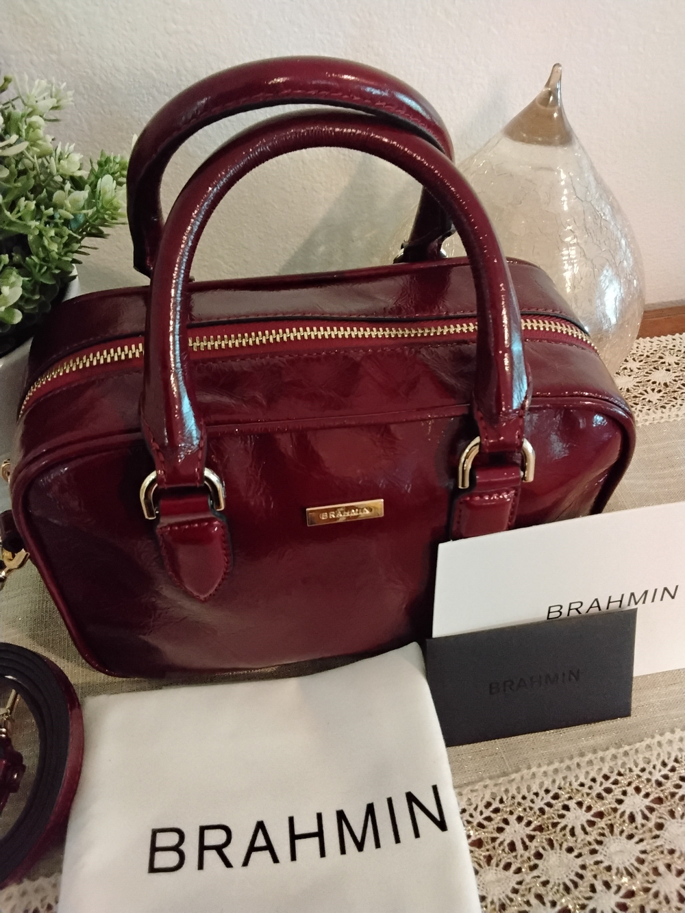 Brahmin Mara Cherry.